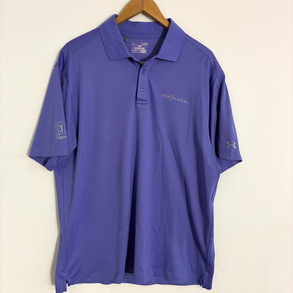 Under Armour‎ Players Championship Polo Shirt XL Performance Golf TPC Sawgrass